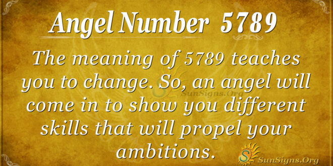 5789 angel number