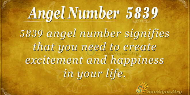 5839 angel number