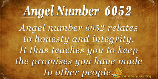 6052 angel number