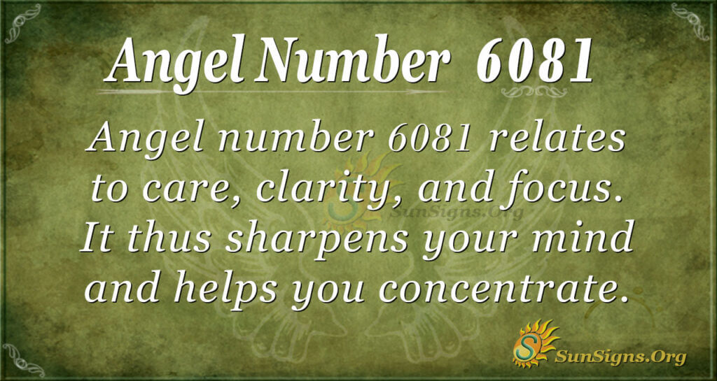 6081 angel number