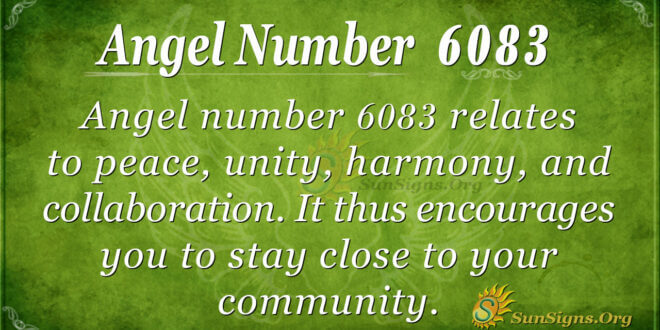 6083 angel number