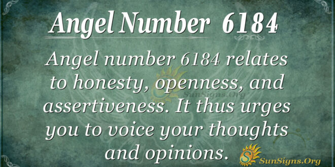 6184 angel number