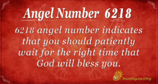 6218 angel number