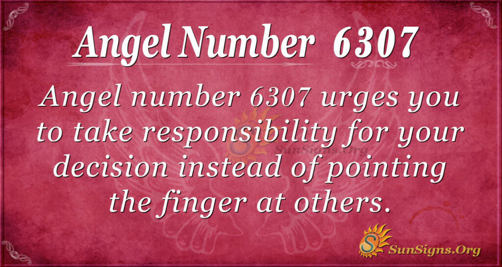 6307 angel number