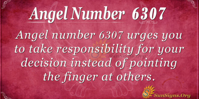 6307 angel number