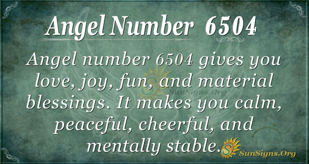 6504 angel number