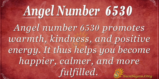 6530 angel number