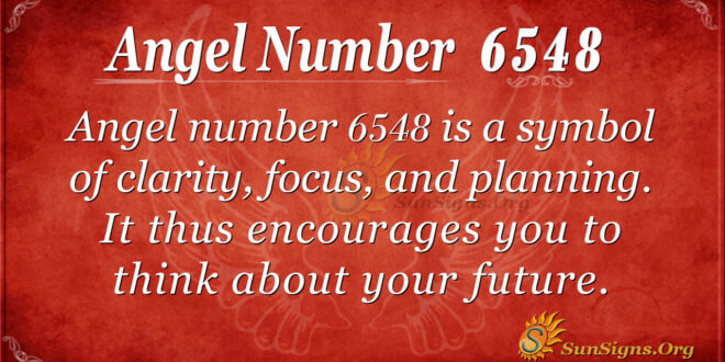6548 angel number