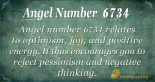 6734 angel number