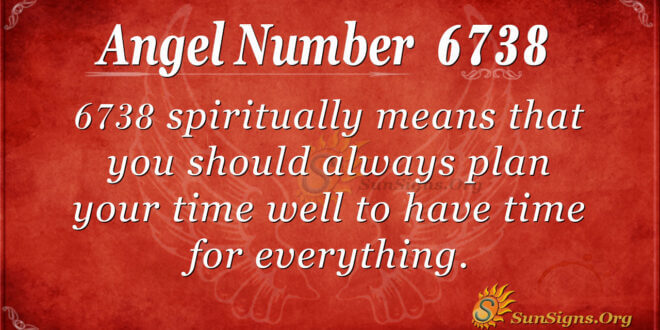6738 angel number