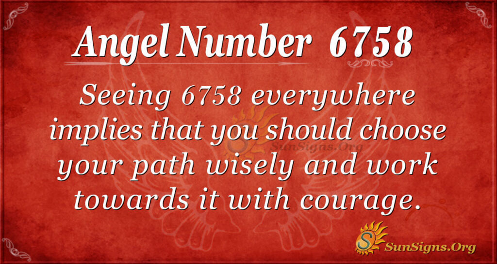 6758 angel number
