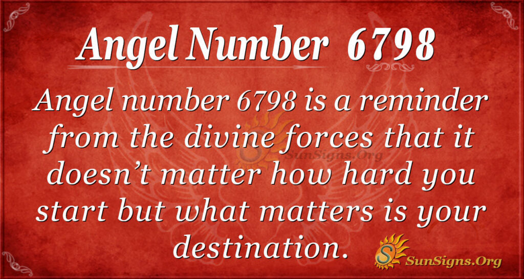 6798 angel number