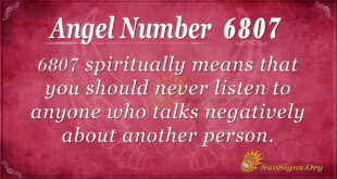 6807 angel number