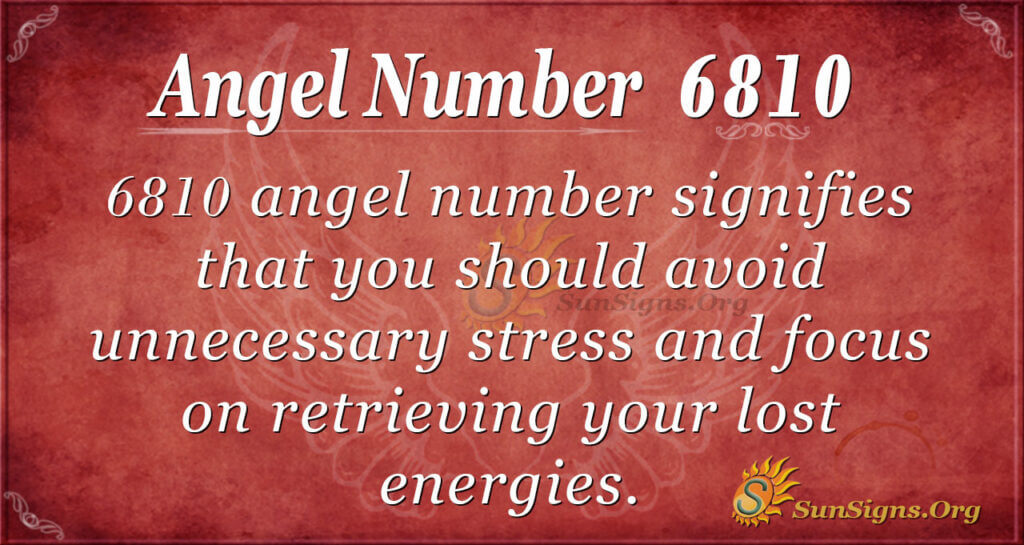 6810 angel number