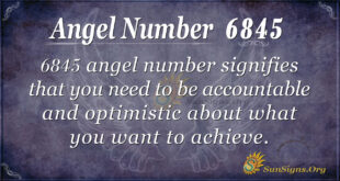 6845 angel number