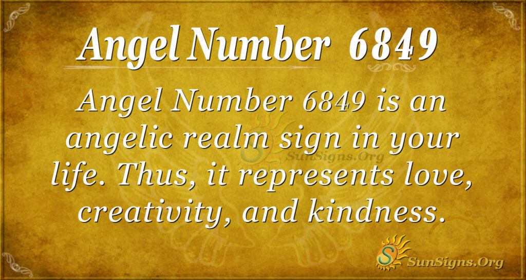 6849 angel number