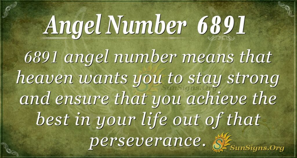 6891 angel number