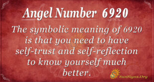 6920 angel number