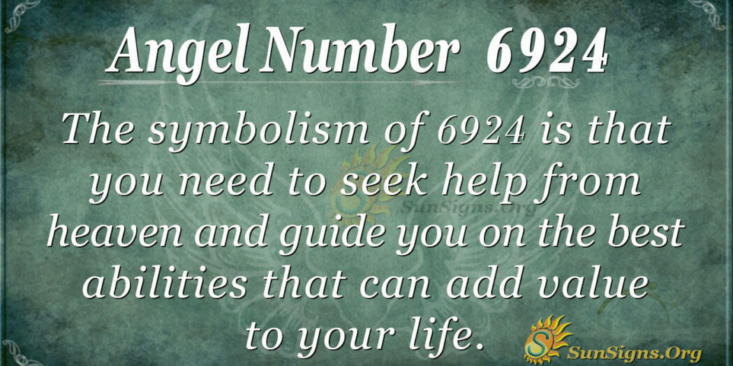 Biblical Meaning Of Angel Number 6924. Find Spiritual And Symbolic ...