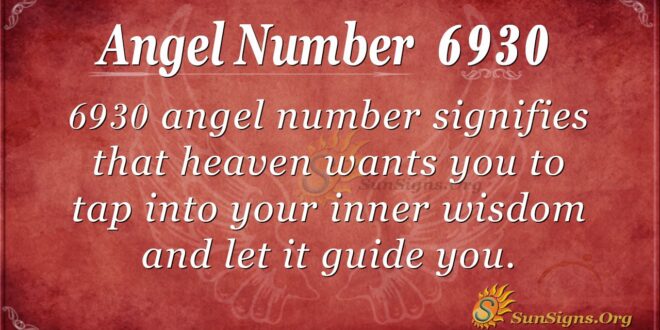 6930 angel number