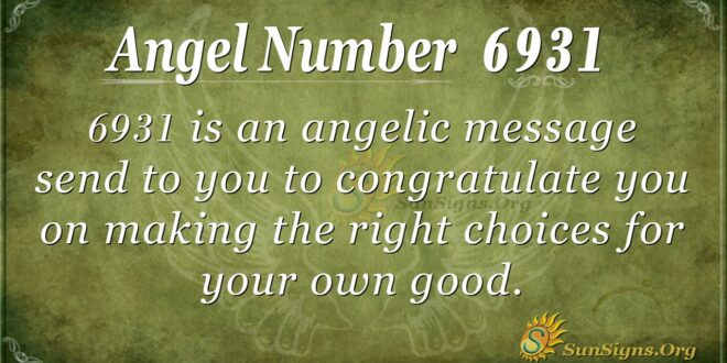 6931 angel number