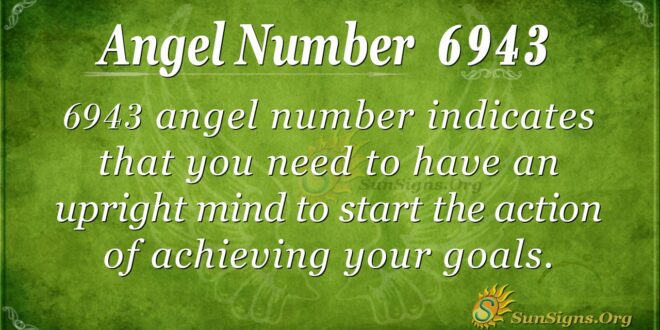 6943 angel number