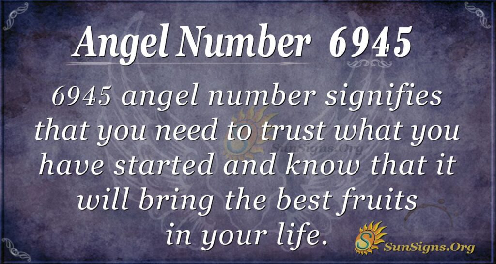 6945 angel number