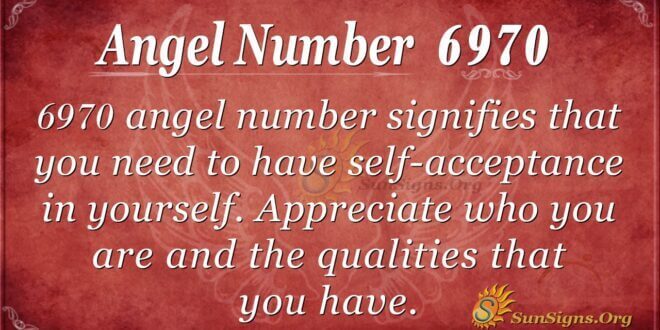 6970 angel number