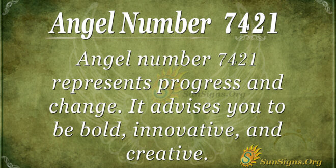 7421 angel number