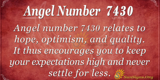 7430 angel number