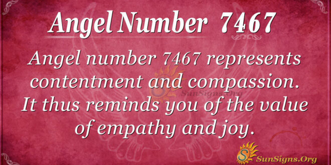7467 angel number
