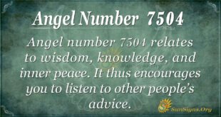 7504 angel number
