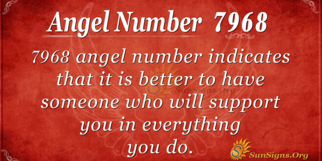 7968 angel number