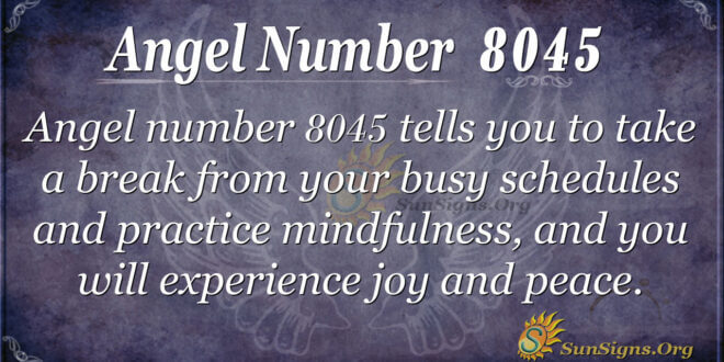 8045 angel number