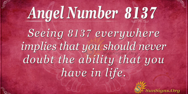 8137 angel number