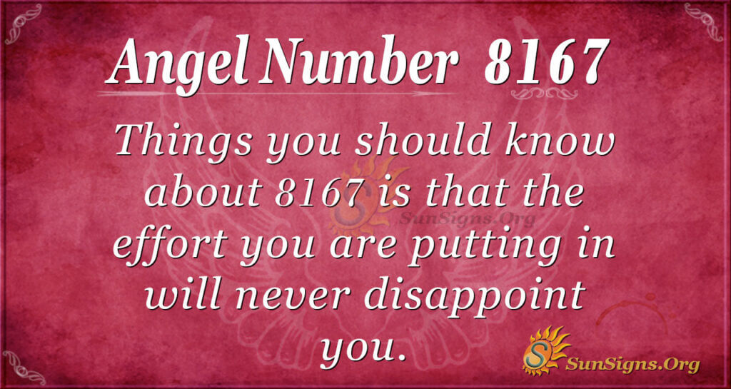 8167 angel number