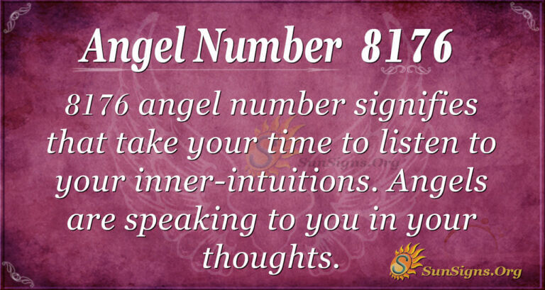 Angel Number 8176 Meaning - Why Do You Keep Seeing 8176? 8176 Spiritual ...