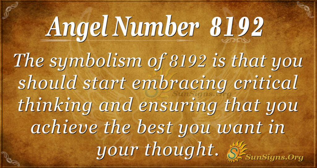 8192 angel number