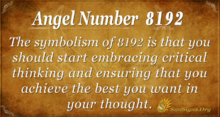 8192 angel number