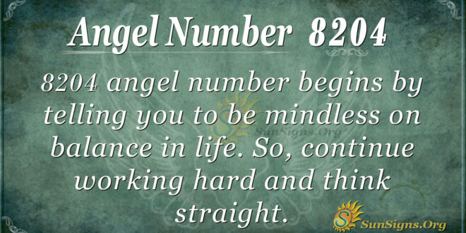 8204 angel number