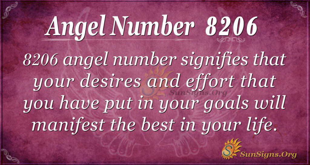 8206 angel number