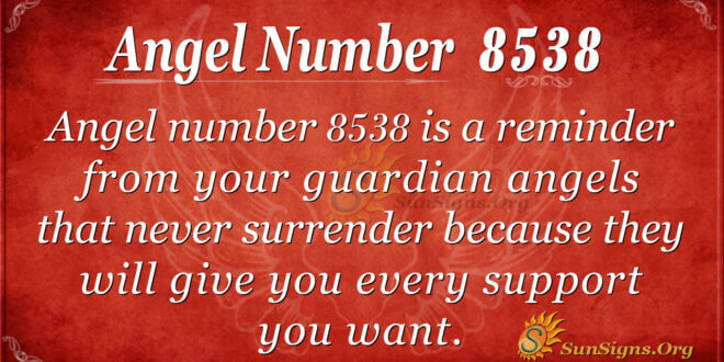 8538 angel number