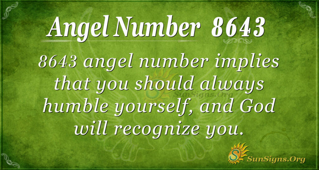 8643 angel number