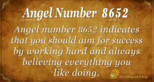8652 angel number