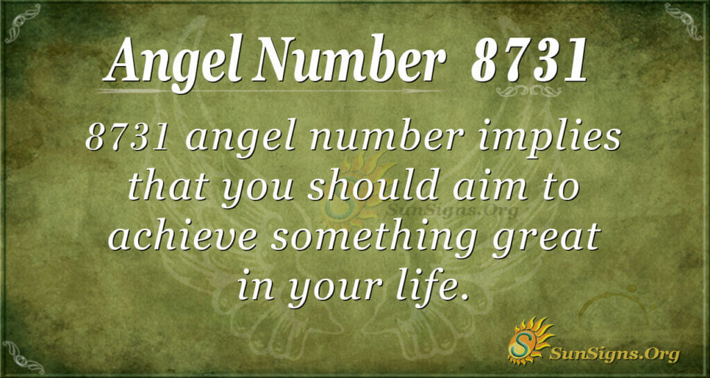 8731 angel number