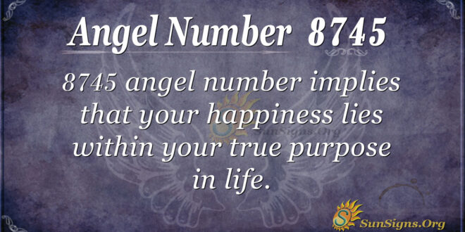 8745 angel number