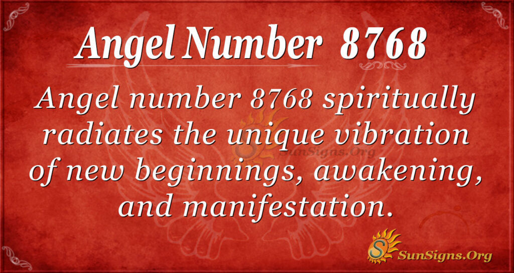 8768 angel number