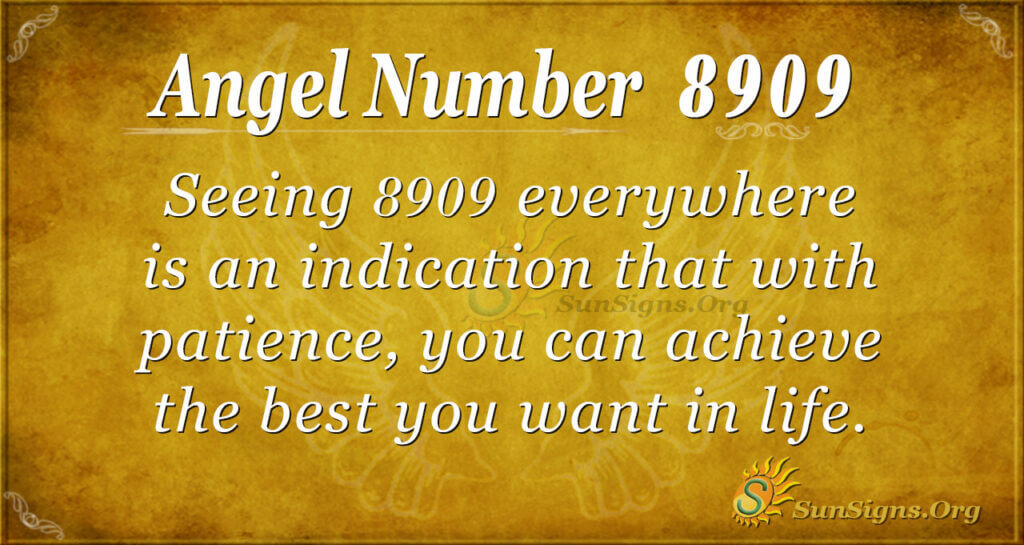 8909 angel number