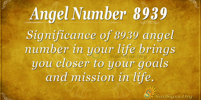 8939 angel number
