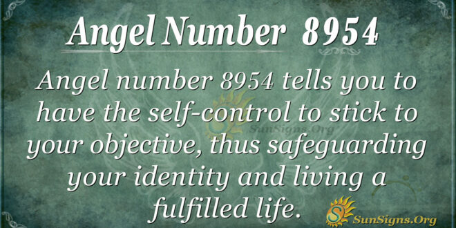8954 angel number